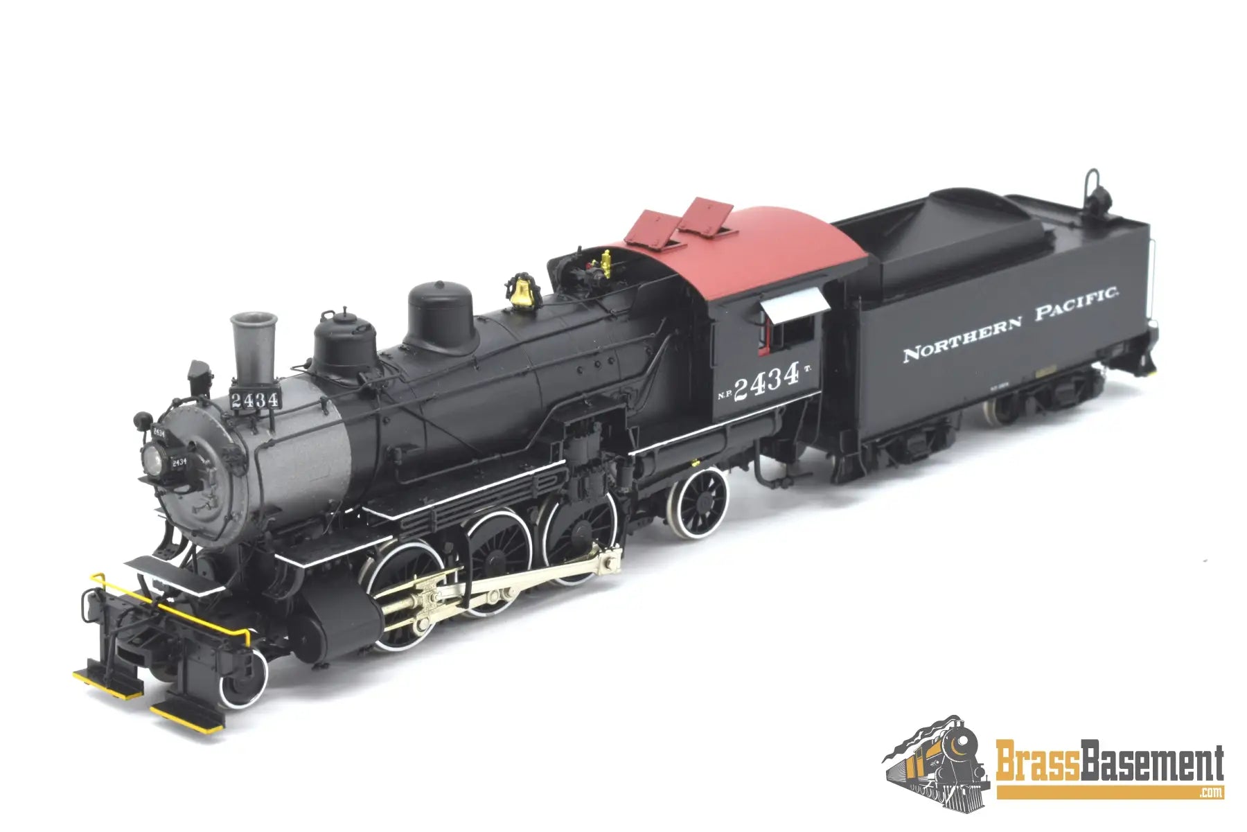 Ho Brass - W&R Northern Pacific Np T - 1 2 - 6 - 2 #2434 Version 4 W/ Nbr Brds Mint Condition Steam