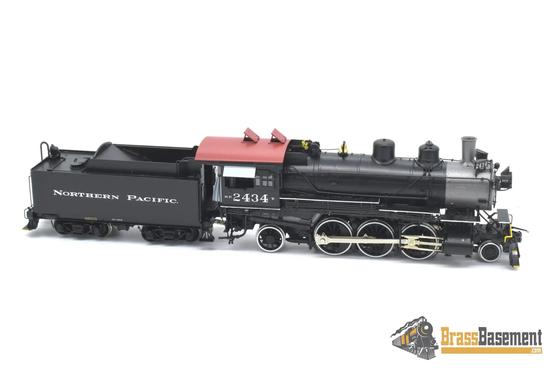 Ho Brass - W&R Northern Pacific Np T - 1 2 - 6 - 2 #2434 Version 4 W/ Nbr Brds Mint Condition Steam