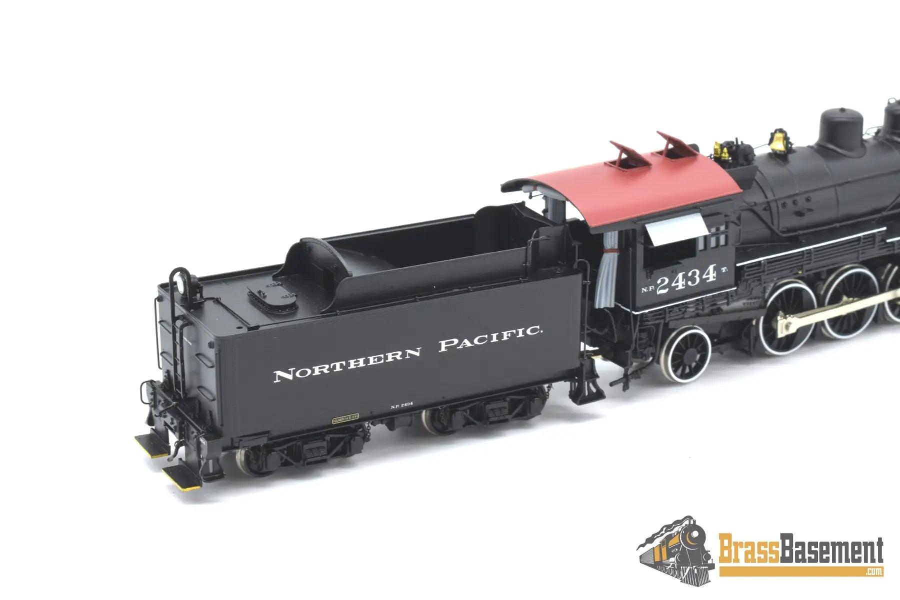 Ho Brass - W&R Northern Pacific Np T - 1 2 - 6 - 2 #2434 Version 4 W/ Nbr Brds Mint Condition Steam
