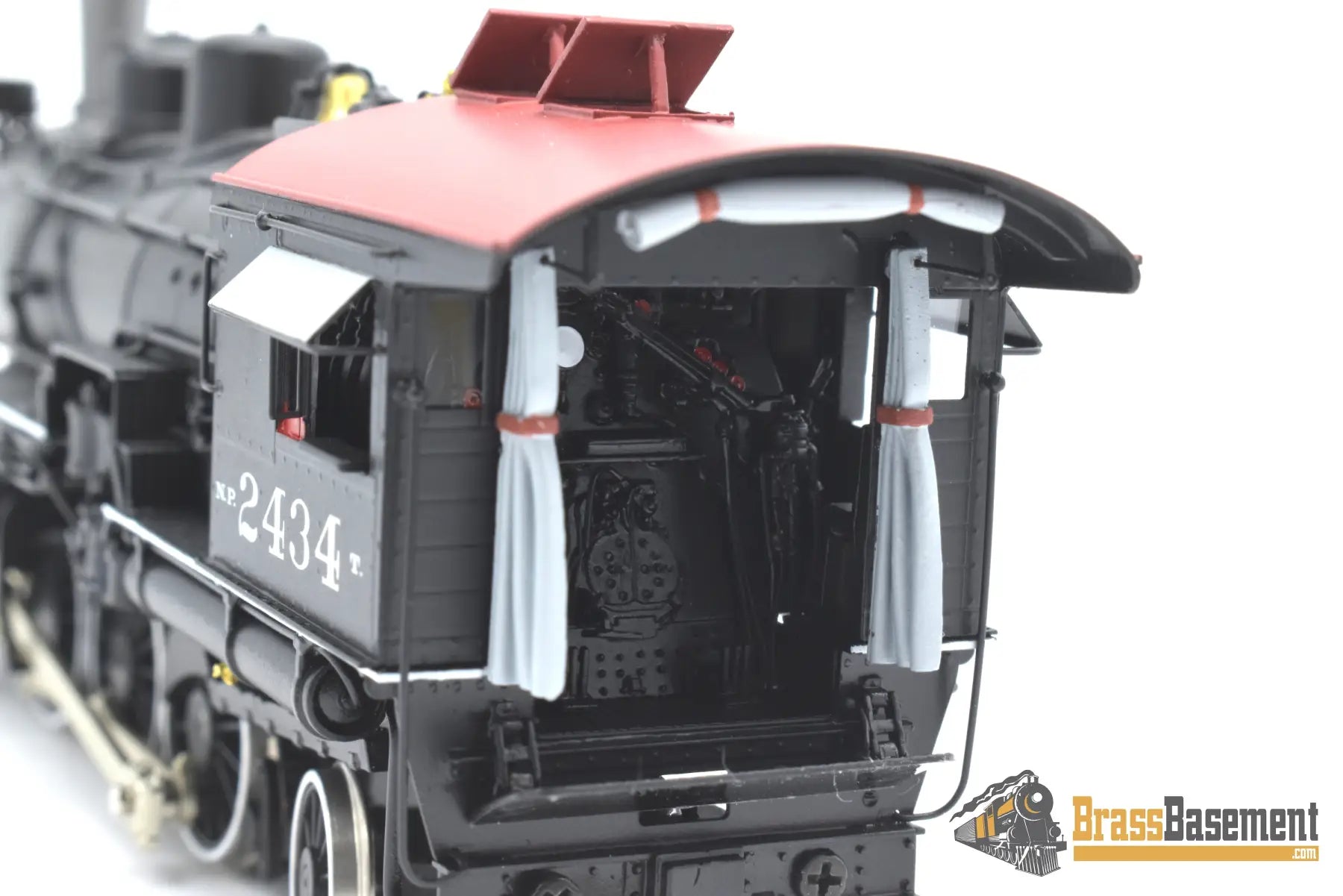 Ho Brass - W&R Northern Pacific Np T - 1 2 - 6 - 2 #2434 Version 4 W/ Nbr Brds Mint Condition Steam