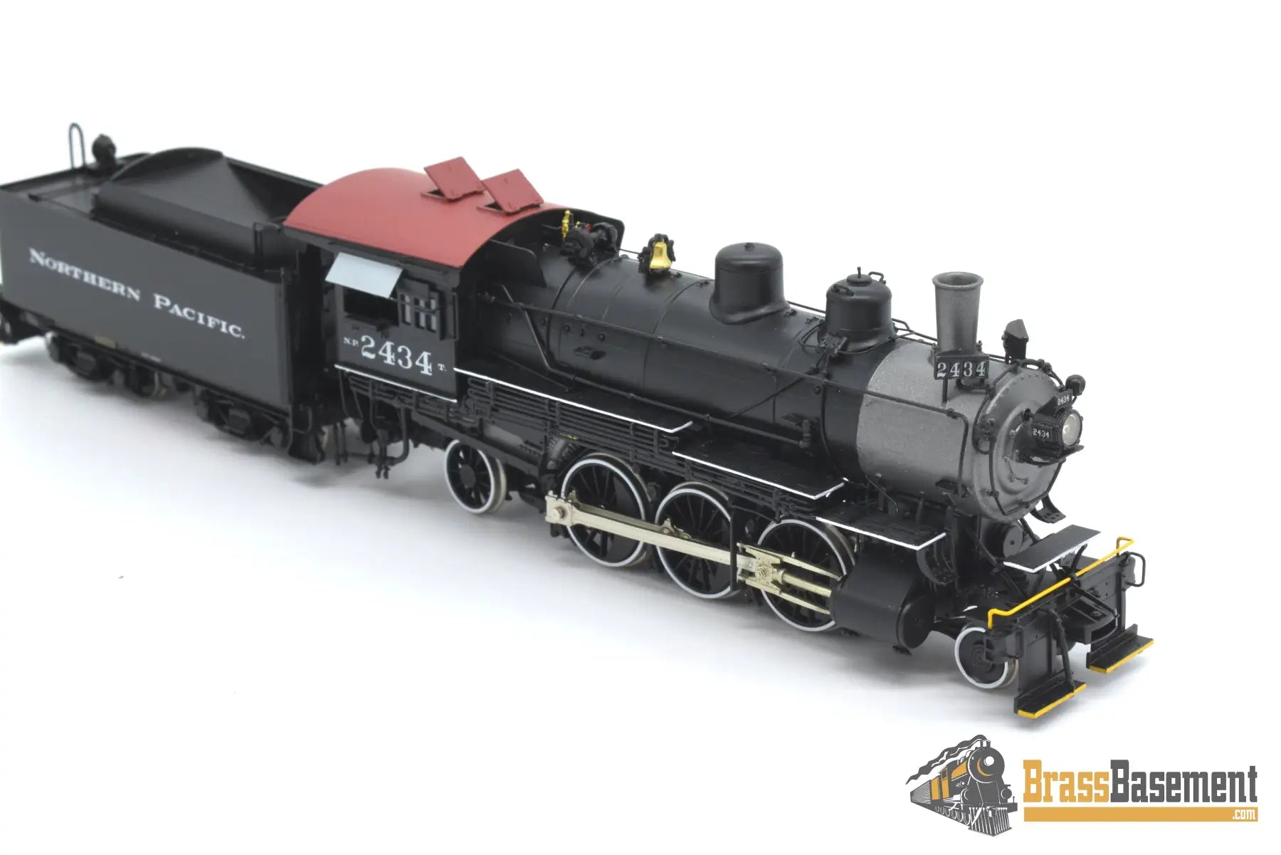 Ho Brass - W&R Northern Pacific Np T - 1 2 - 6 - 2 #2434 Version 4 W/ Nbr Brds Mint Condition Steam