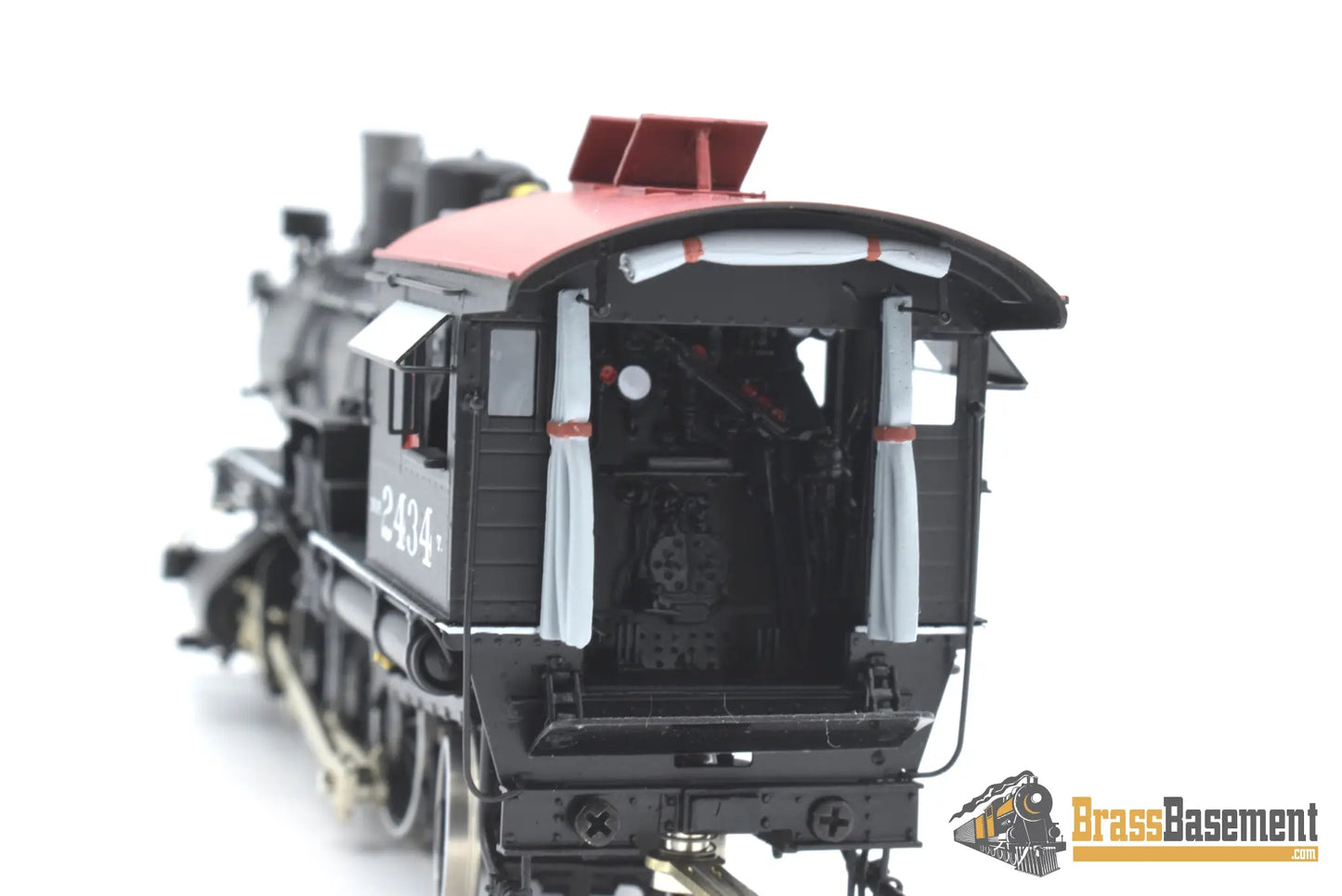 Ho Brass - W&R Northern Pacific Np T - 1 2 - 6 - 2 #2434 Version 4 W/ Nbr Brds Mint Condition Steam