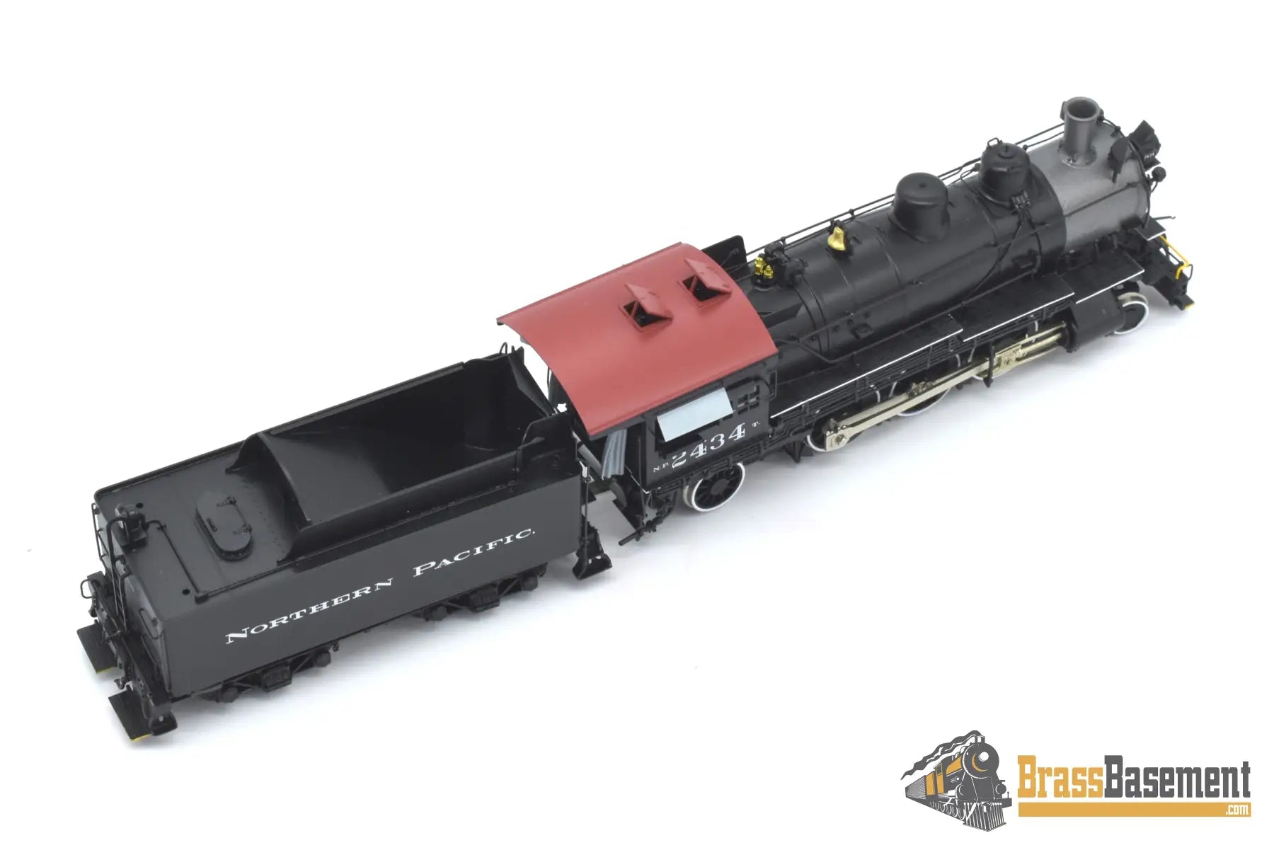 Ho Brass - W&R Northern Pacific Np T - 1 2 - 6 - 2 #2434 Version 4 W/ Nbr Brds Mint Condition Steam