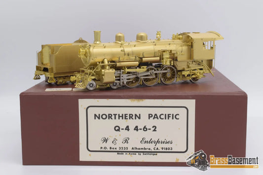 Ho Brass - W&R Northern Pacific Q - 4 4 - 6 - 2 Mint Condition Steam
