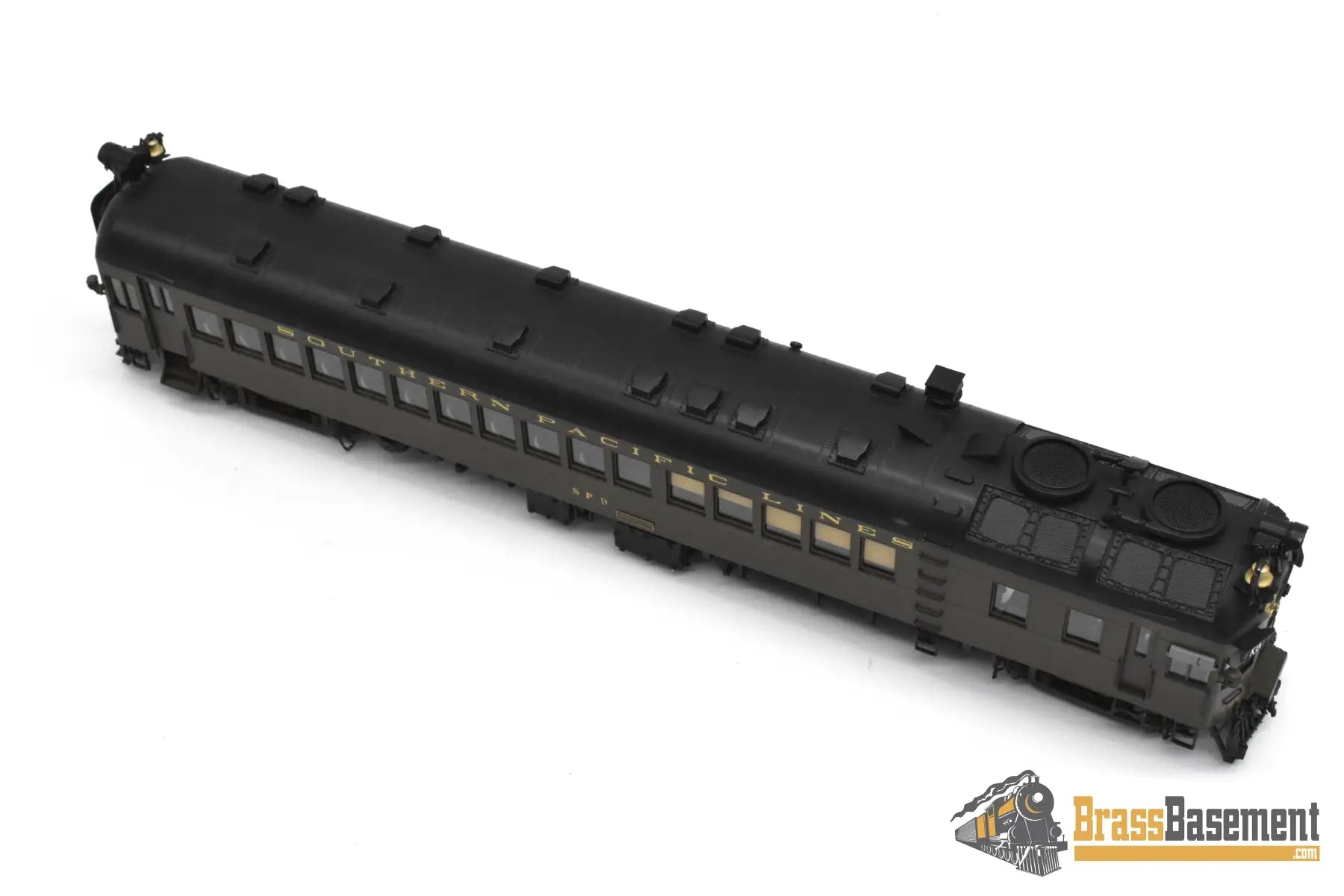 HO Brass - W&R Southern Pacific Lines SPL #9 Brill Gas Electric Doodlebug - Samhongsa - FP - No Box Passenger