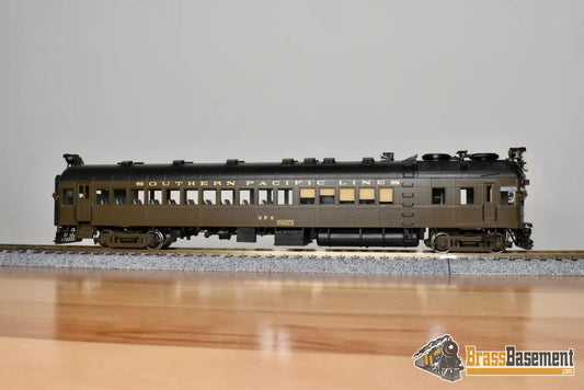 HO Brass - W&R Southern Pacific Lines SPL #9 Brill Gas Electric Doodlebug - Samhongsa - FP - No Box Passenger