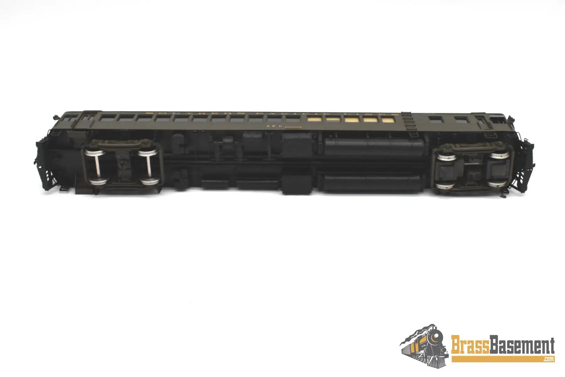 HO Brass - W&R Southern Pacific Lines SPL #9 Brill Gas Electric Doodlebug - Samhongsa - FP - No Box Passenger