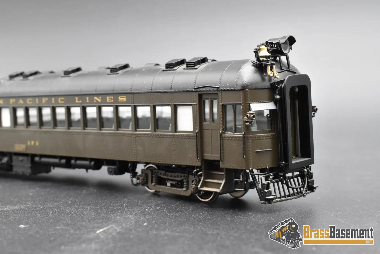 HO Brass - W&R Southern Pacific Lines SPL #9 Motor-Car Doodlebug - Samhongsa - FP - No Box Passenger