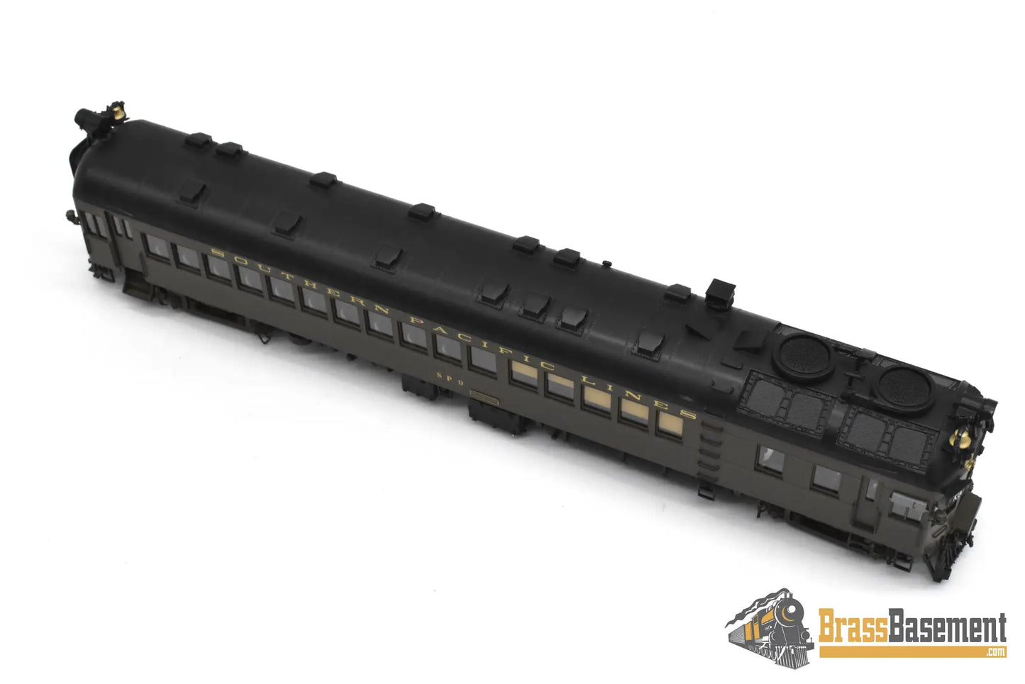 HO Brass - W&R Southern Pacific Lines SPL #9 Brill Gas Electric Doodlebug - Samhongsa - FP - No Box Passenger