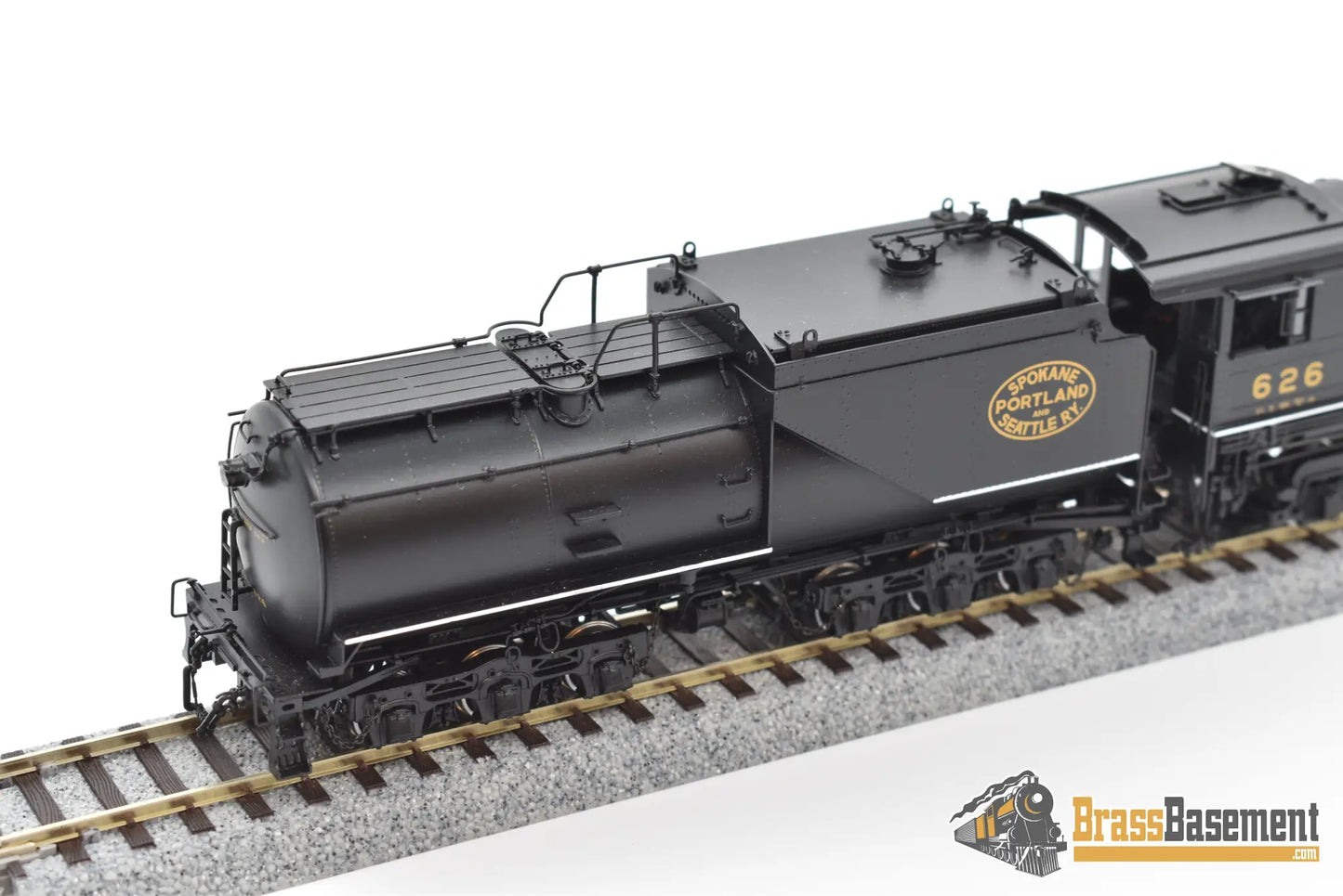 Ho Brass - W&R Spokane Portland & Seattle Sp&S H - 1 4 - 6 - 2 Version 1 #626 Gorgeous Steam