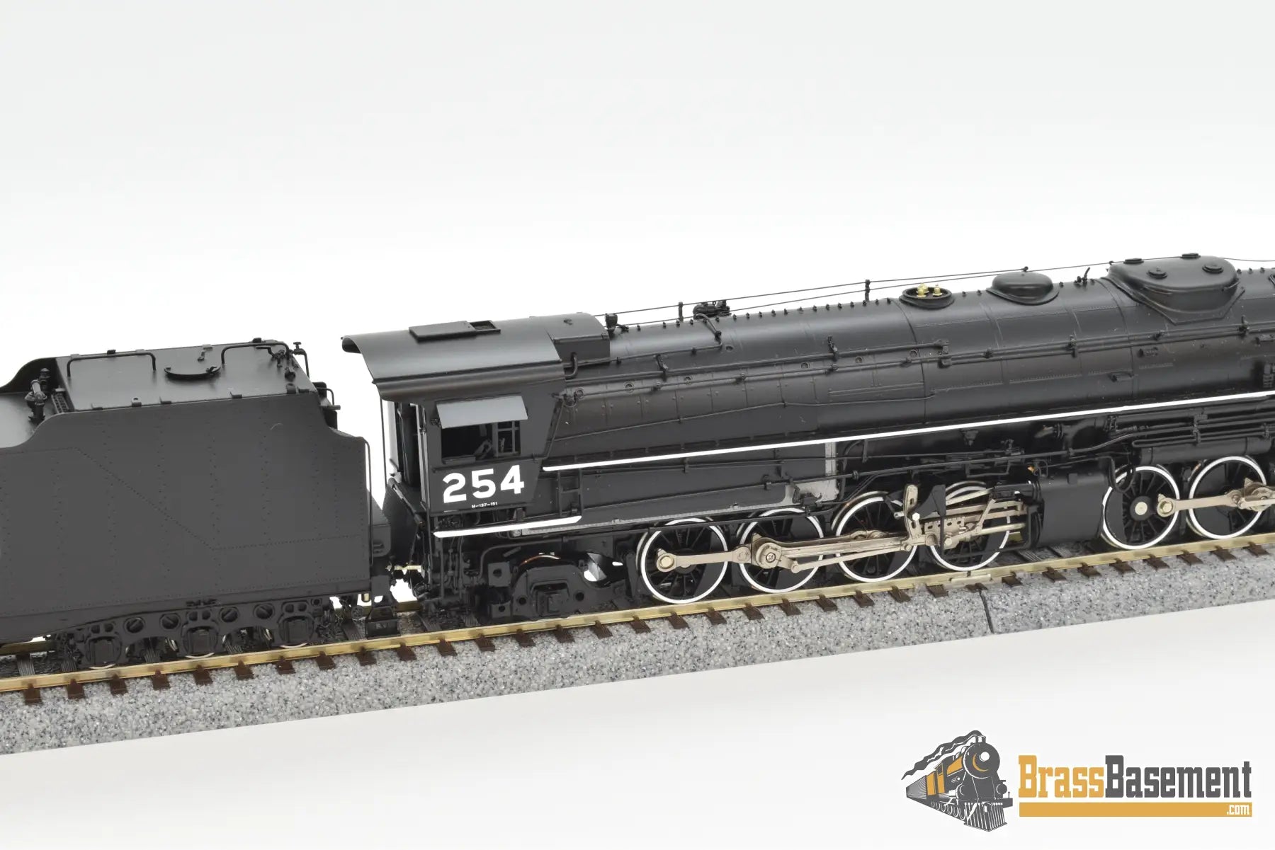 Ho Brass - W&R Western Pacific #254 2 - 8 - 8 - 2 Vers. 2 Absolutely Mint Steam