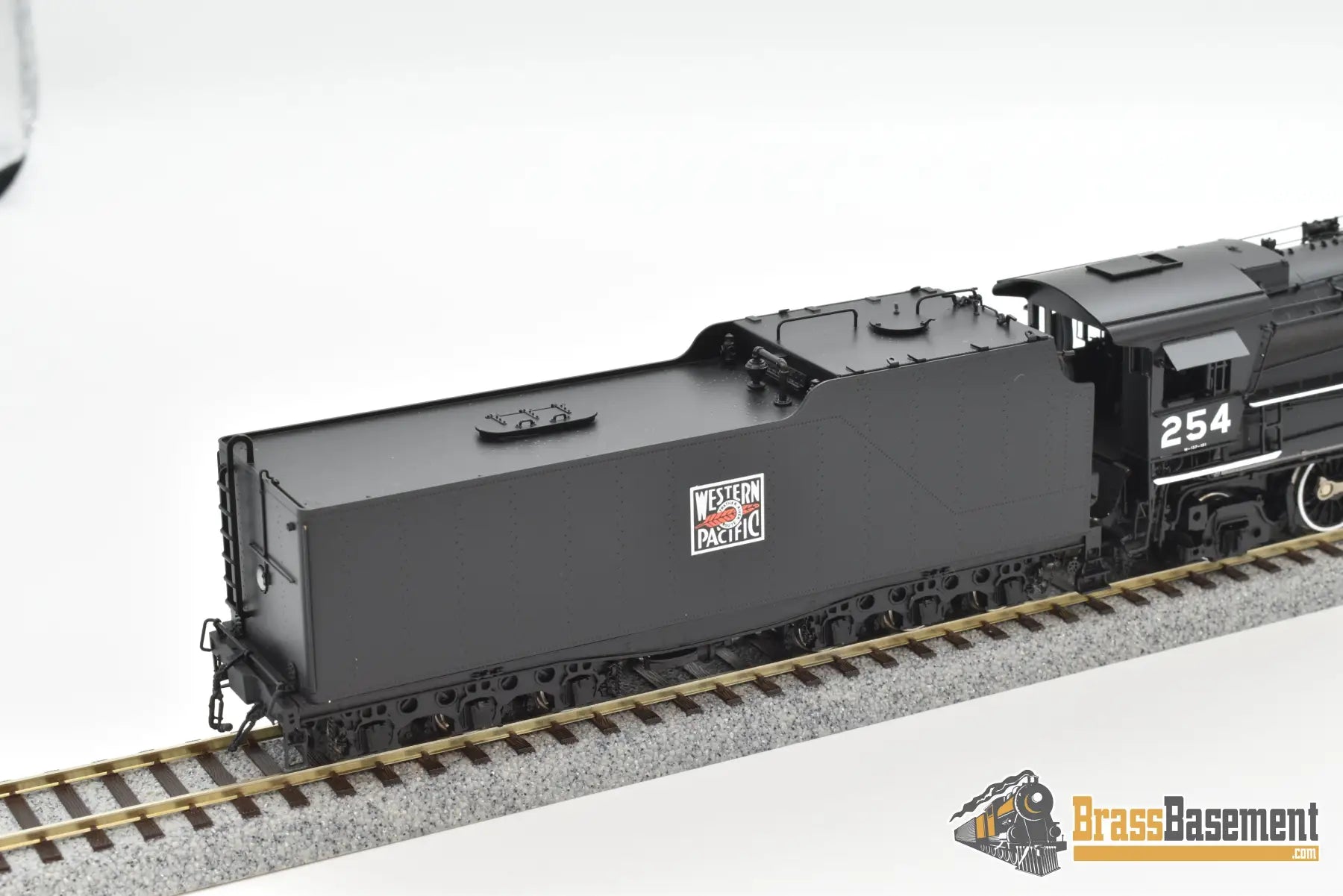 Ho Brass - W&R Western Pacific #254 2 - 8 - 8 - 2 Vers. 2 Absolutely Mint Steam