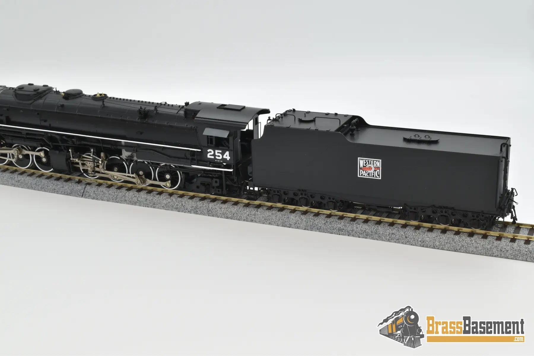 Ho Brass - W&R Western Pacific #254 2 - 8 - 8 - 2 Vers. 2 Absolutely Mint Steam