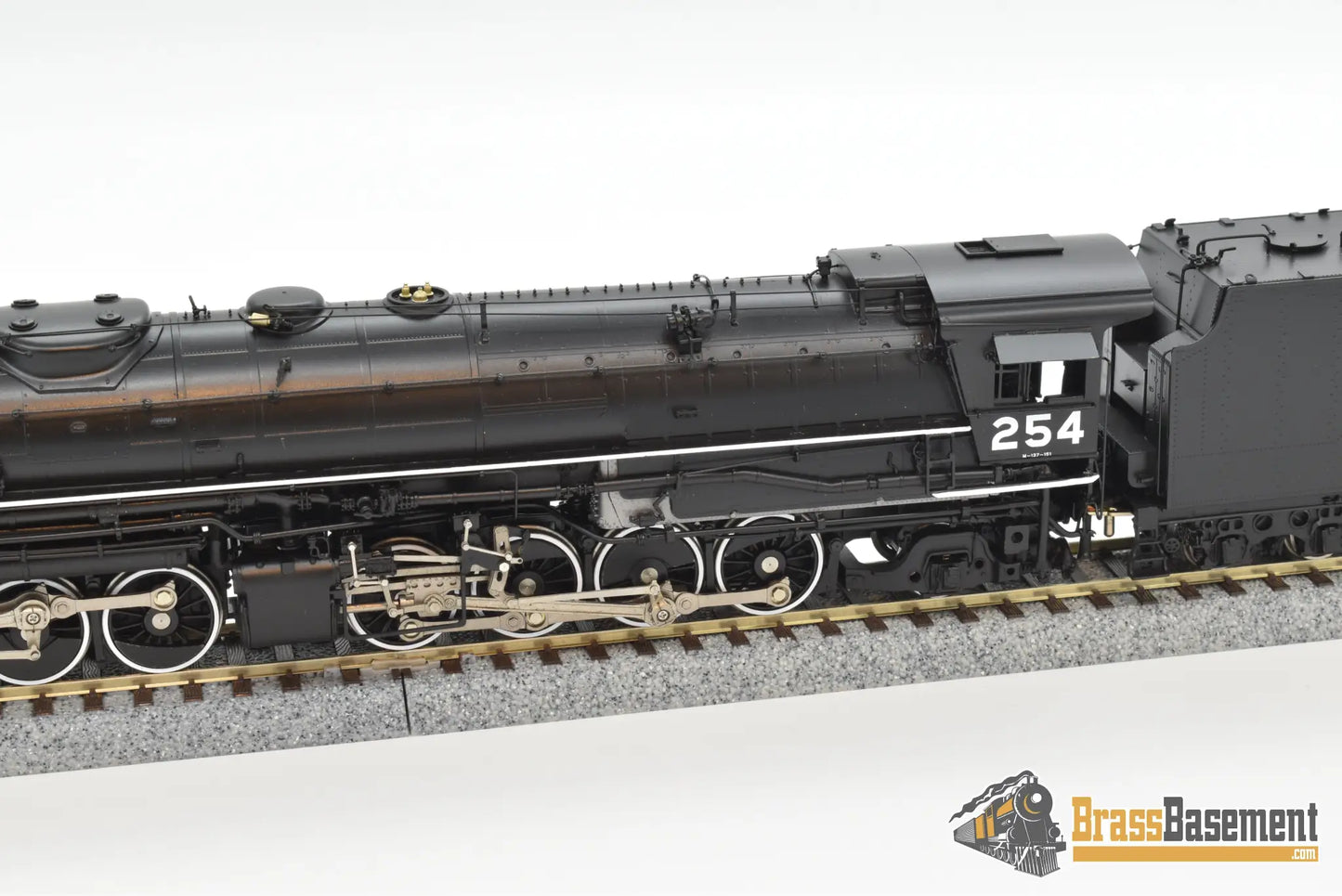 Ho Brass - W&R Western Pacific #254 2 - 8 - 8 - 2 Vers. 2 Absolutely Mint Steam