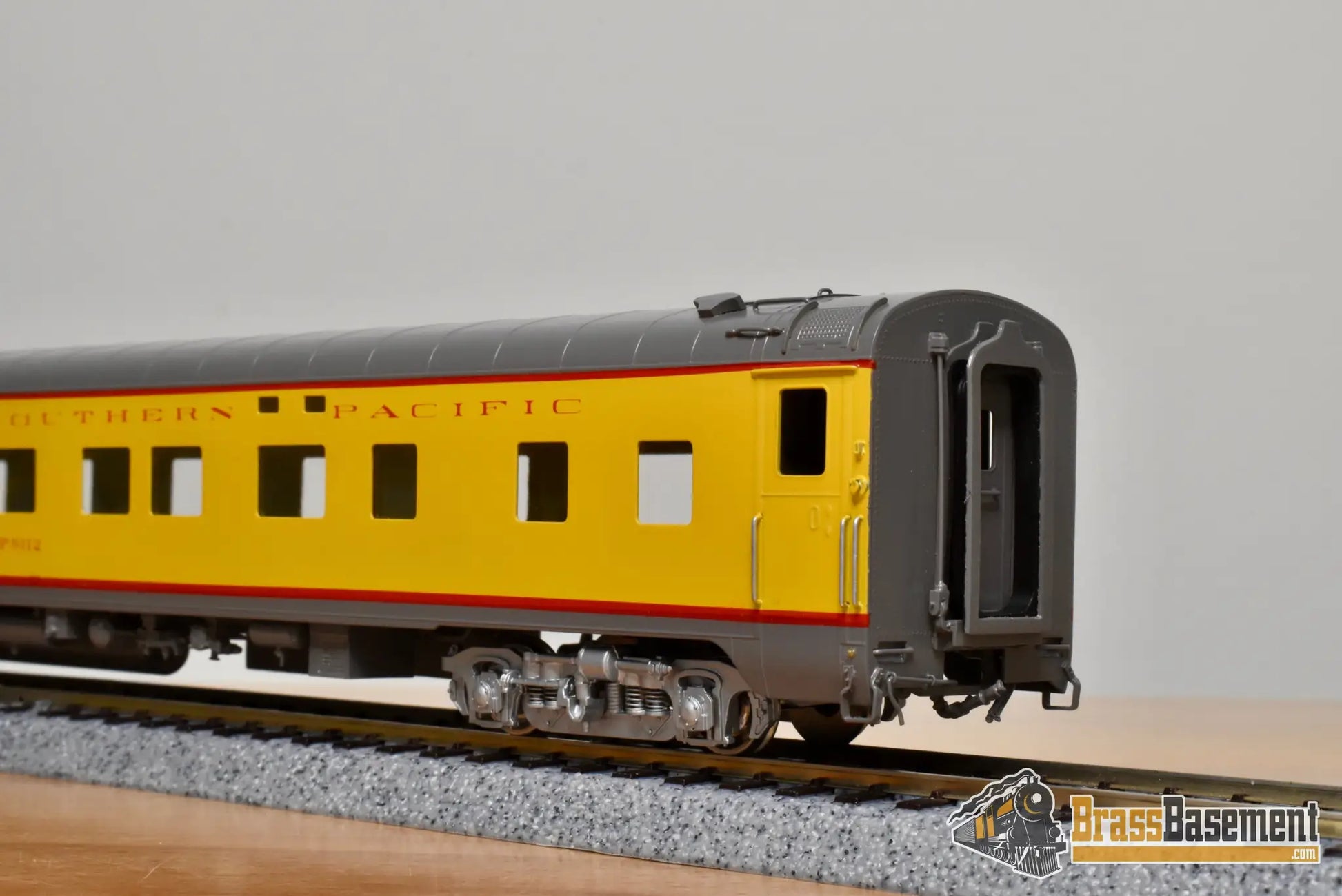HO Brass - Wasatch Model Co. Southern Pacific SP #9112 Pullman 4-2-2 F/P - Overland Scheme Passenger