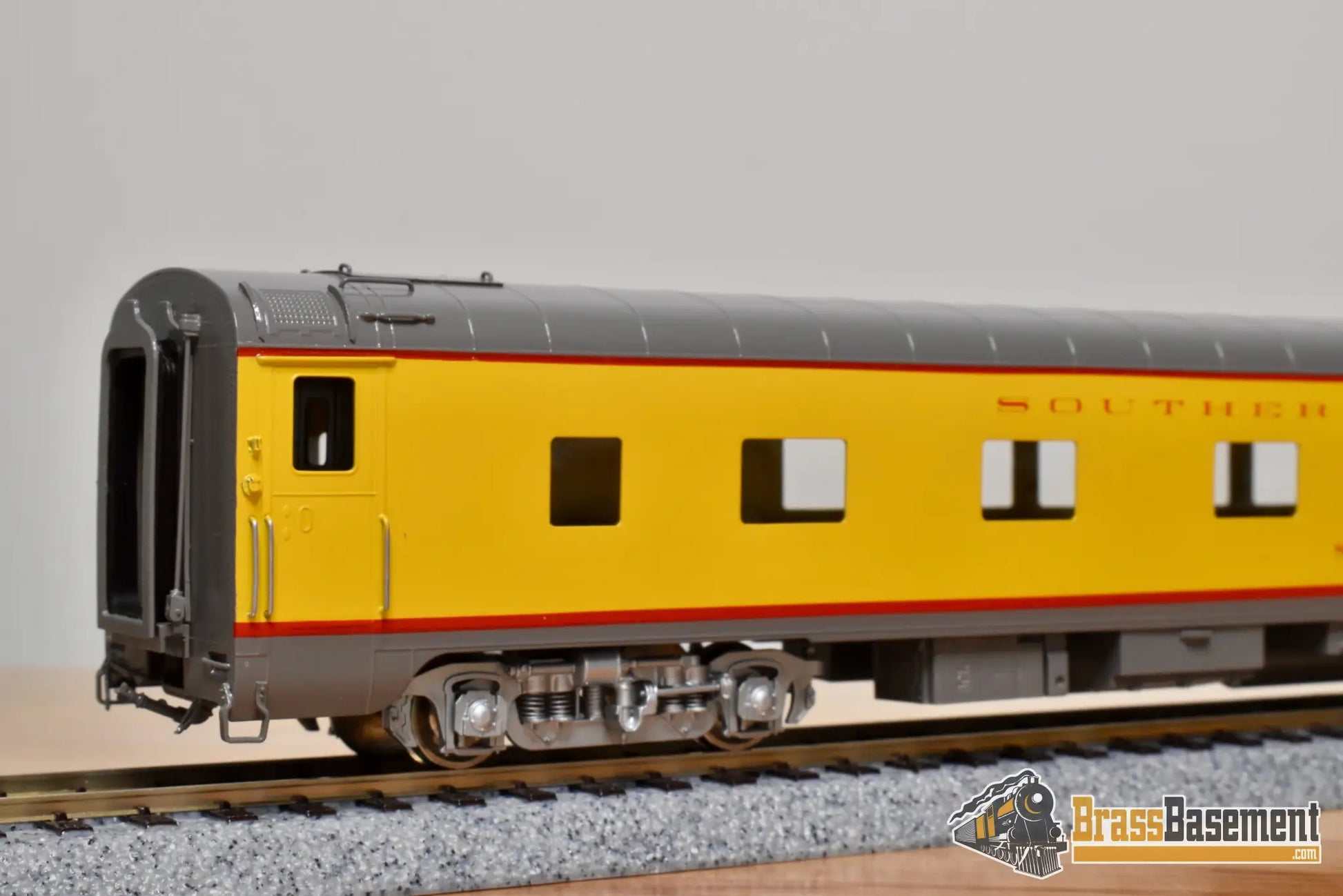 HO Brass - Wasatch Model Co. Southern Pacific SP #9112 Pullman 4-2-2 F/P - Overland Scheme Passenger