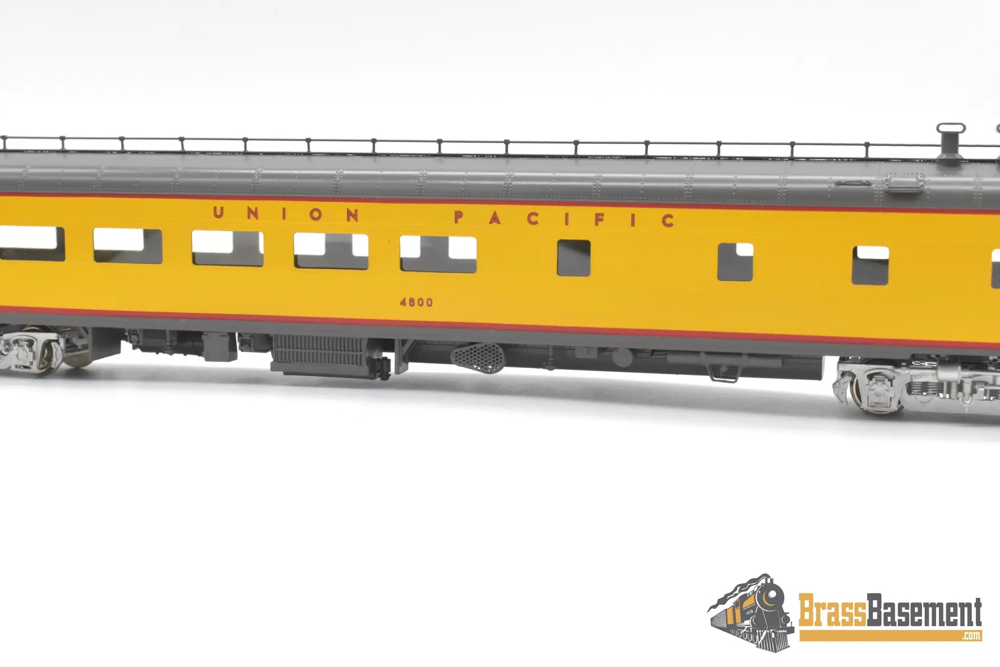 Ho Brass - Wasatch Model Co. Union Pacific Modified Diner #4800 Factory Pro Paint Passenger