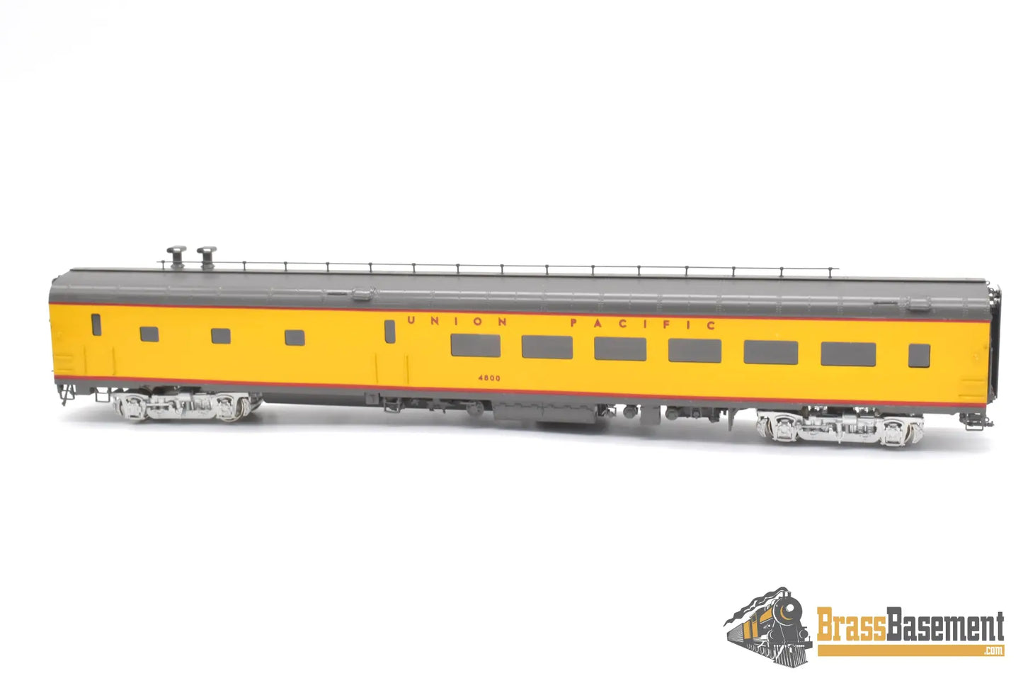 Ho Brass - Wasatch Model Co. Union Pacific Modified Diner #4800 Factory Pro Paint Passenger