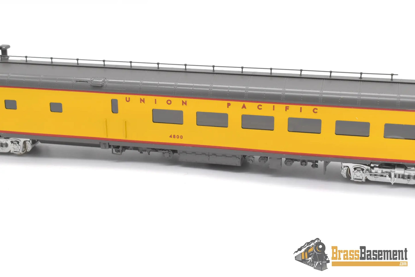 Ho Brass - Wasatch Model Co. Union Pacific Modified Diner #4800 Factory Pro Paint Passenger