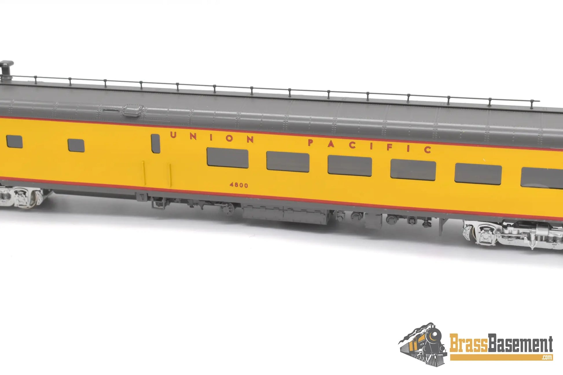 Ho Brass - Wasatch Model Co. Union Pacific Modified Diner #4800 Factory Pro Paint Passenger