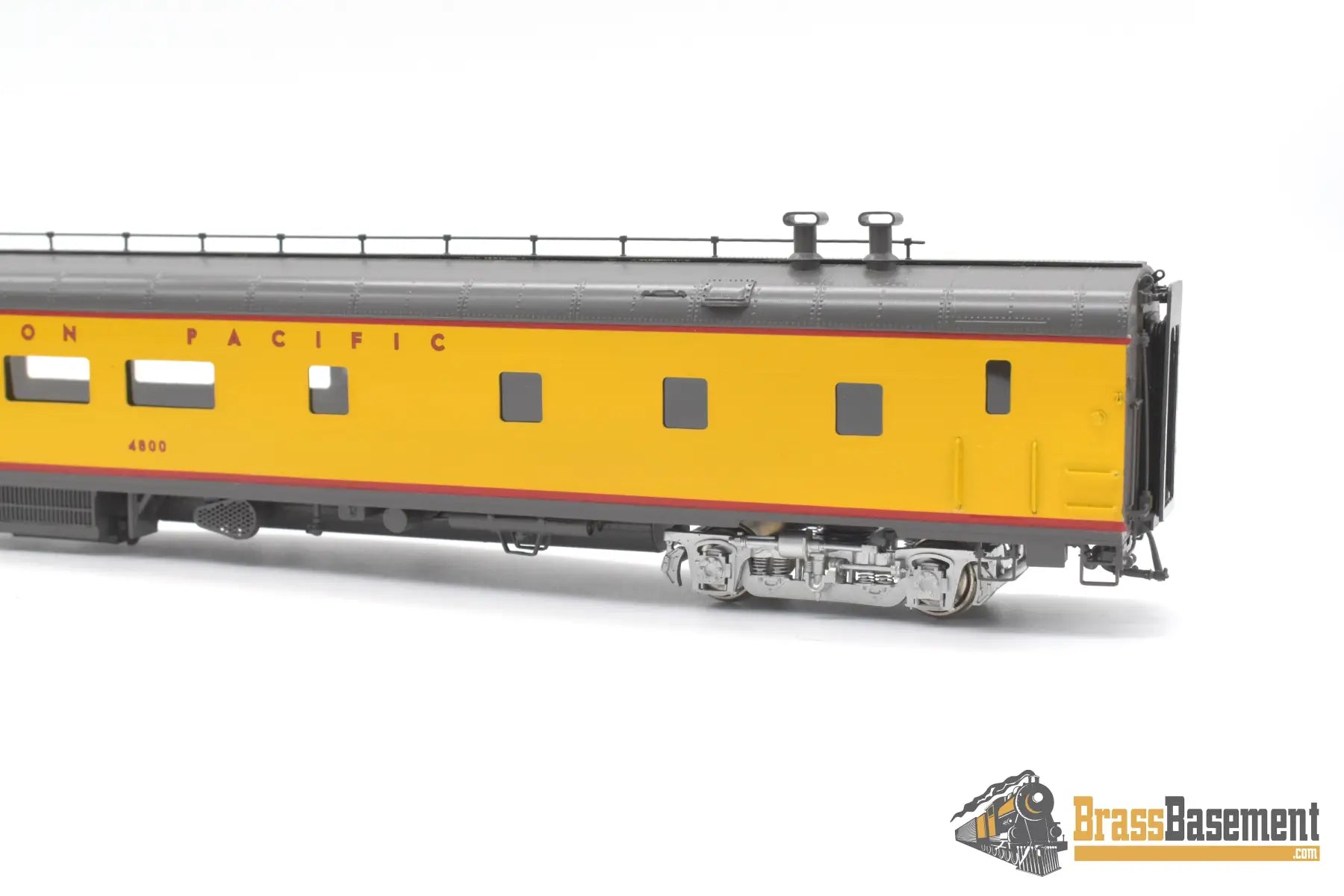 Ho Brass - Wasatch Model Co. Union Pacific Modified Diner #4800 Factory Pro Paint Passenger