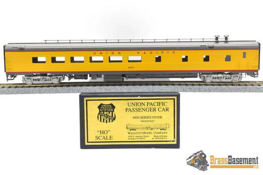 Ho Brass - Wasatch Model Co. Union Pacific Modified Diner #4800 Factory Pro Paint Passenger