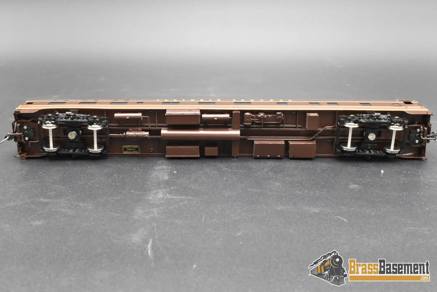 HO Brass – Wasatch Plan 4099 Illinois Central “Volunteer State” Passenger Car – Factory Painted – Mint Passenger