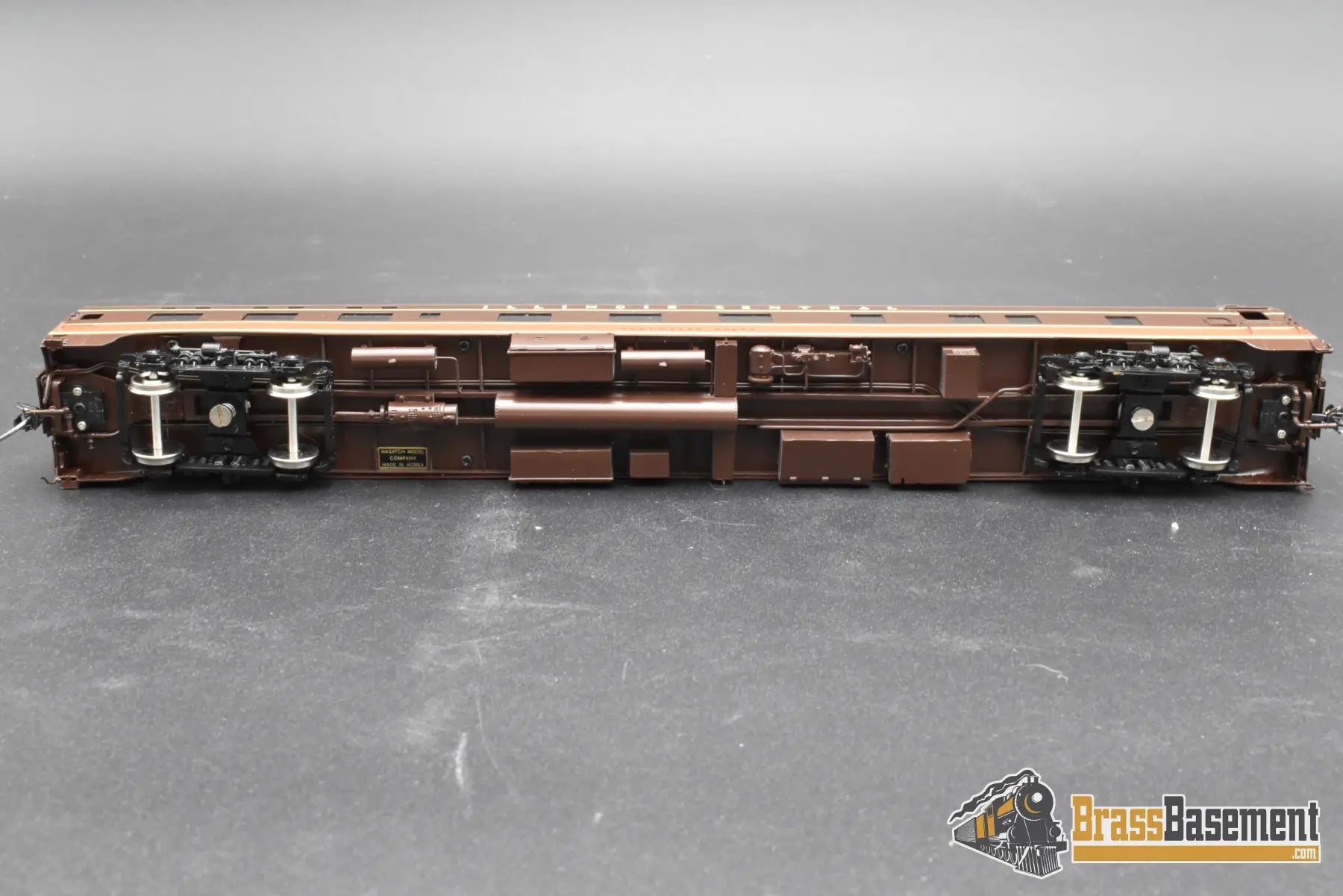 HO Brass – Wasatch Plan 4099 Illinois Central “Volunteer State” Passenger Car – Factory Painted – Mint Passenger