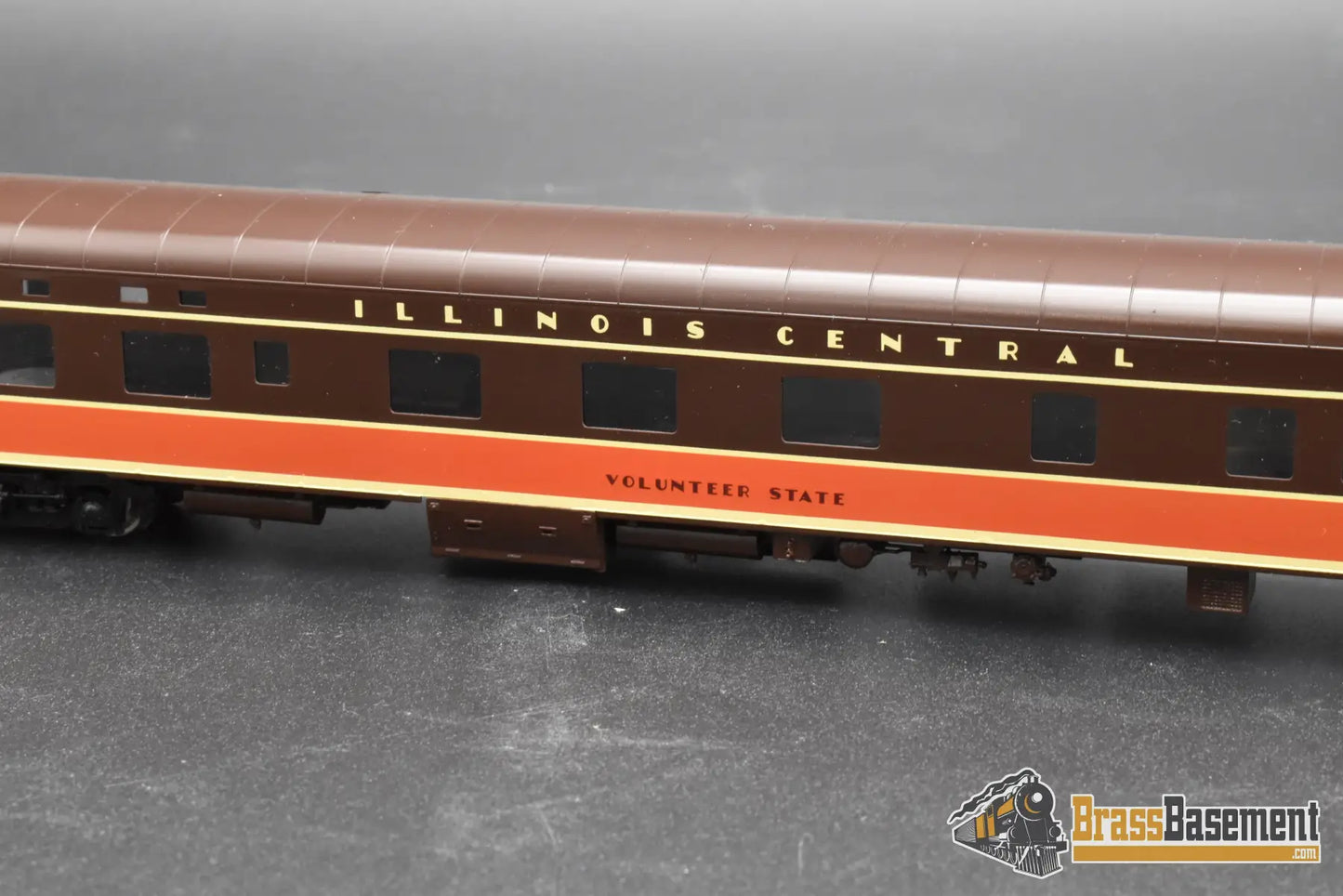 HO Brass – Wasatch Plan 4099 Illinois Central “Volunteer State” Passenger Car – Factory Painted – Mint Passenger