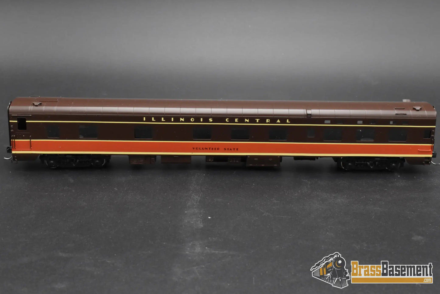 HO Brass – Wasatch Plan 4099 Illinois Central “Volunteer State” Passenger Car – Factory Painted – Mint Passenger