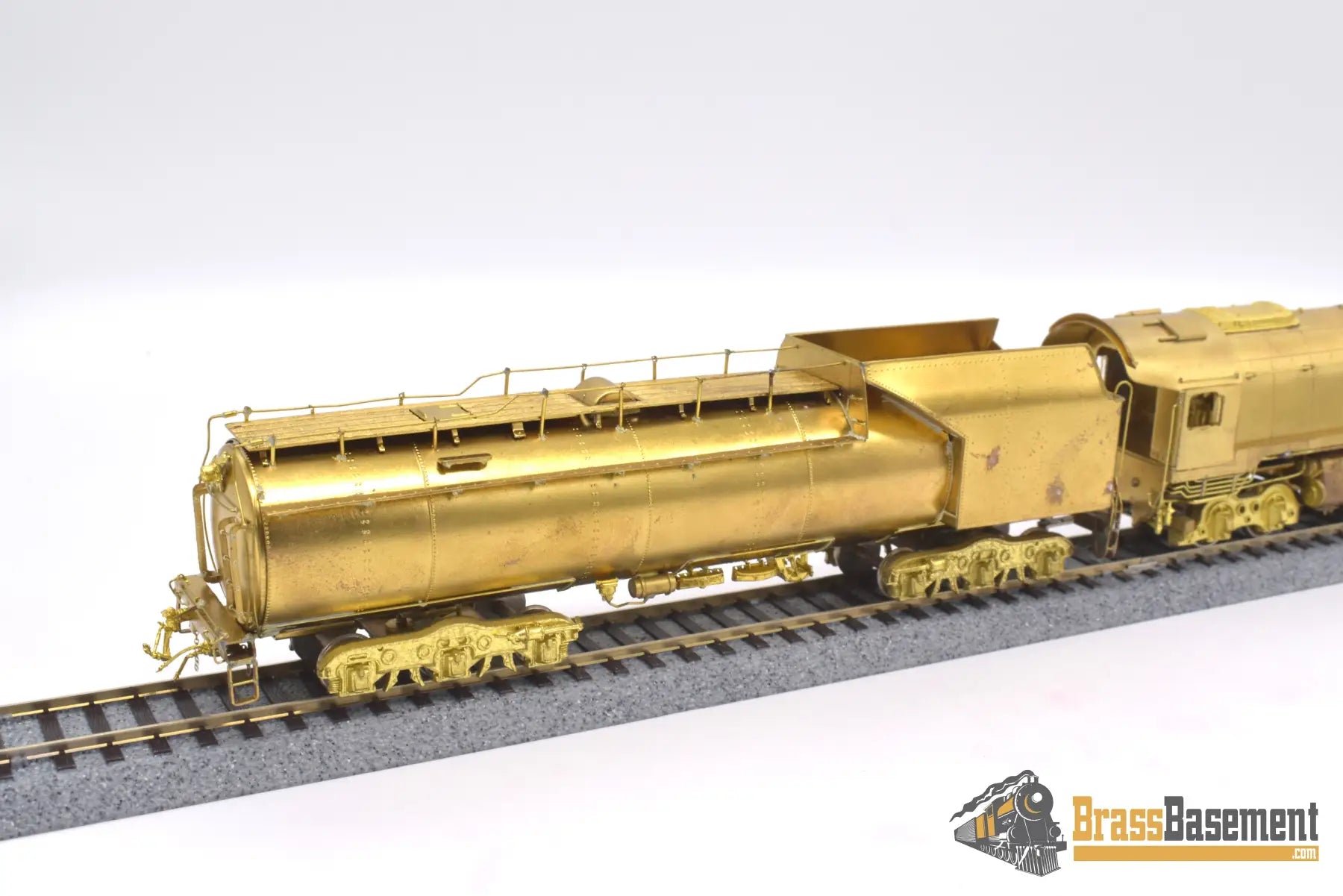 Ho Brass - Westside Baltimore & Ohio B&O ‘George Emerson’ 4 - 4 - 4 - 4 Samhongsa Unpainted Steam