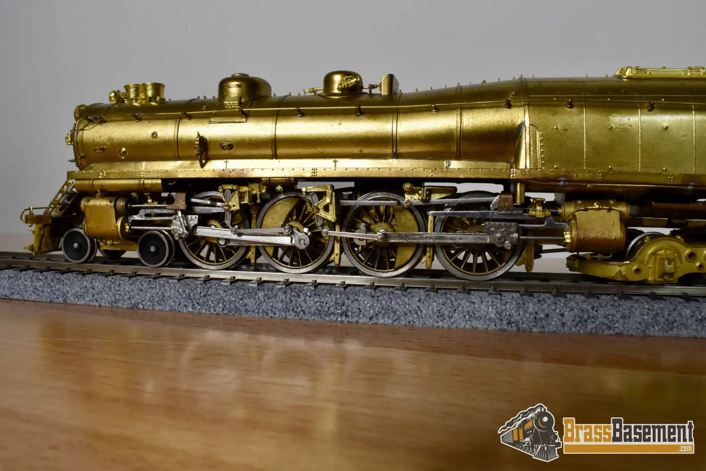 HO Brass - Westside Baltimore & Ohio B&O ‘George Emerson’ 4-4-4-4 - Samhongsa - Unpainted Steam