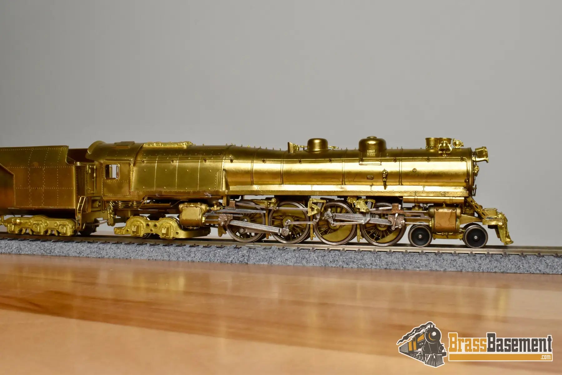 HO Brass - Westside Baltimore & Ohio B&O ‘George Emerson’ 4-4-4-4 - Samhongsa - Unpainted Steam