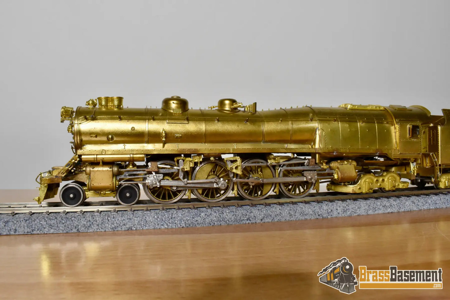 HO Brass - Westside Baltimore & Ohio B&O ‘George Emerson’ 4-4-4-4 - Samhongsa - Unpainted Steam