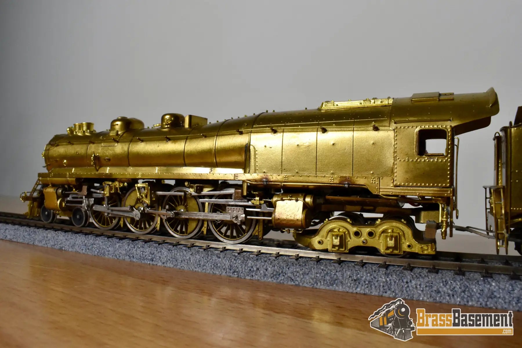 HO Brass - Westside Baltimore & Ohio B&O ‘George Emerson’ 4-4-4-4 - Samhongsa - Unpainted Steam