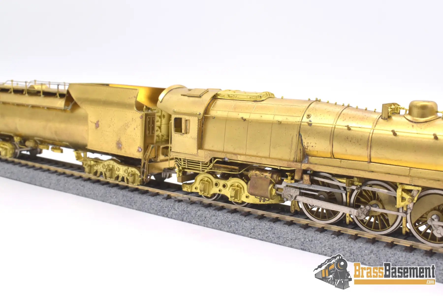 Ho Brass - Westside Baltimore & Ohio B&O ‘George Emerson’ 4 - 4 - 4 - 4 Samhongsa Unpainted Steam