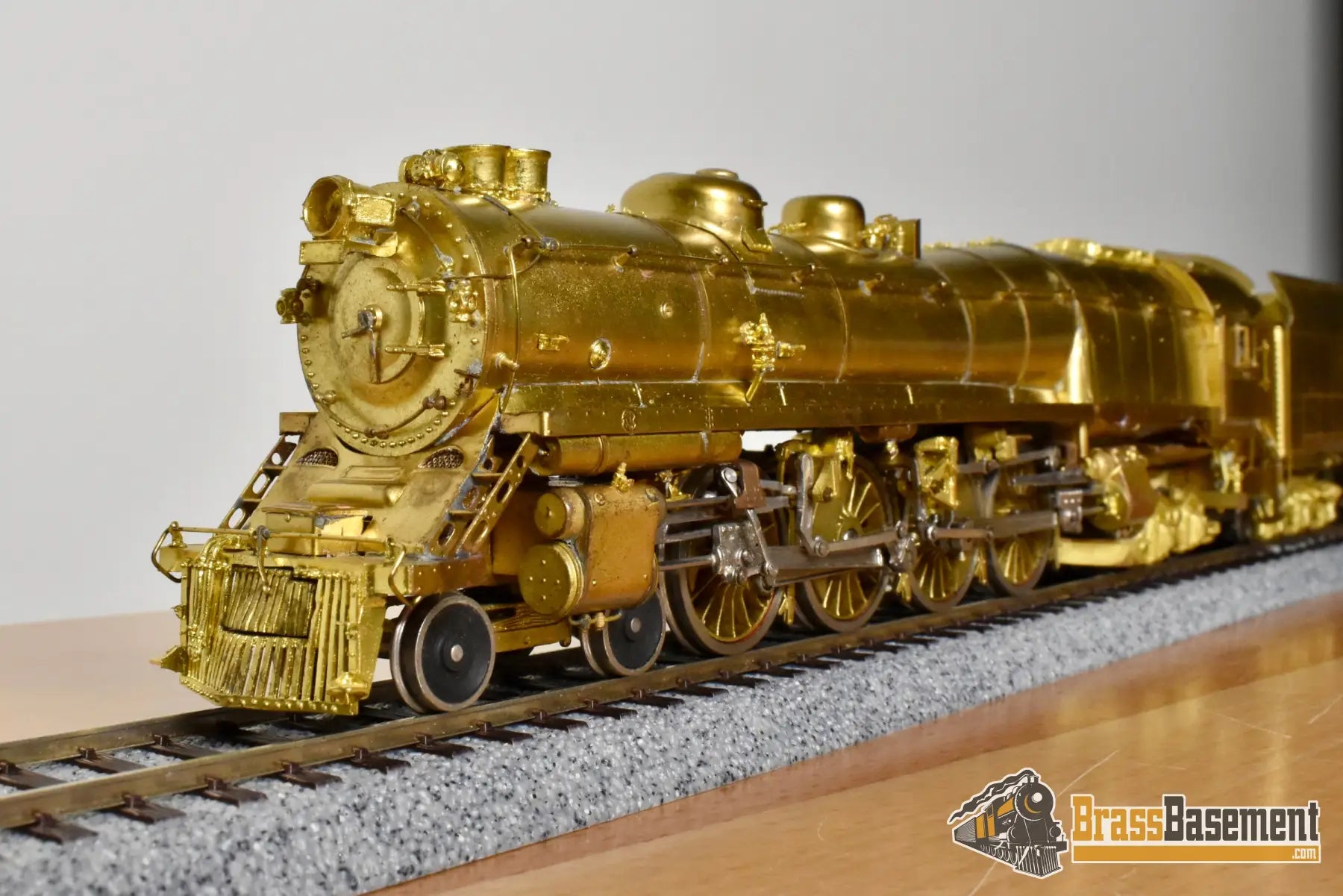 HO Brass - Westside Baltimore & Ohio B&O ‘George Emerson’ 4-4-4-4 - Samhongsa - Unpainted Steam
