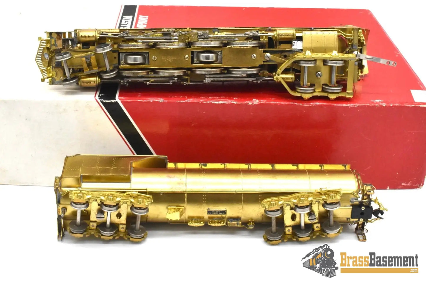 HO Brass - Westside Baltimore & Ohio B&O ‘George Emerson’ 4-4-4-4 - Samhongsa - Unpainted Steam