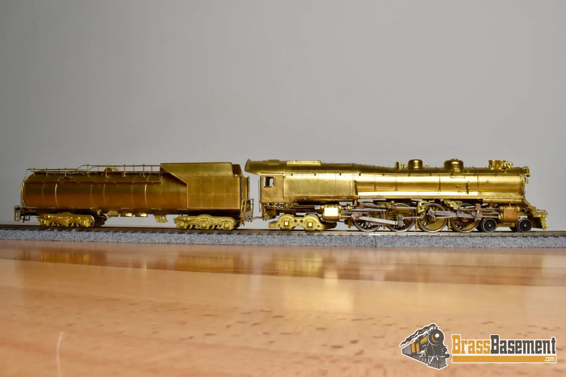 HO Brass - Westside Baltimore & Ohio B&O ‘George Emerson’ 4-4-4-4 - Samhongsa - Unpainted Steam