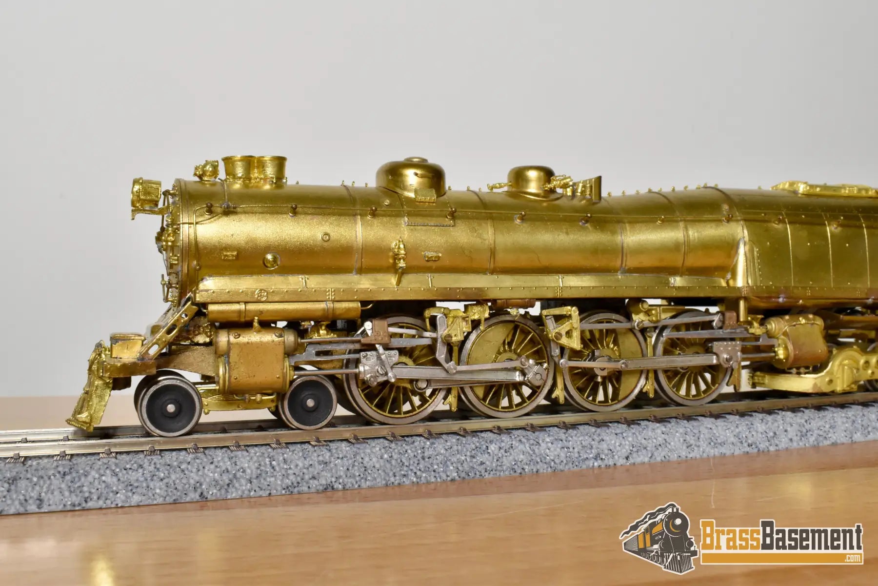 HO Brass - Westside Baltimore & Ohio B&O ‘George Emerson’ 4-4-4-4 - Samhongsa - Unpainted Steam