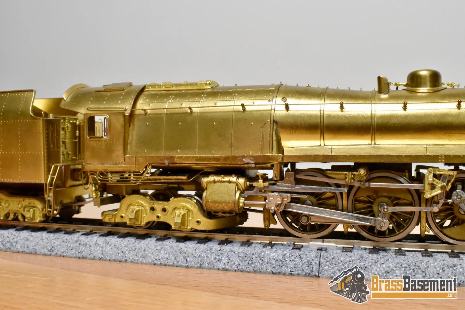HO Brass - Westside Baltimore & Ohio B&O ‘George Emerson’ 4-4-4-4 - Samhongsa - Unpainted Steam