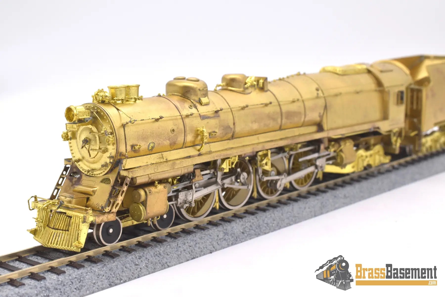 Ho Brass - Westside Baltimore & Ohio B&O ‘George Emerson’ 4 - 4 - 4 - 4 Samhongsa Unpainted Steam