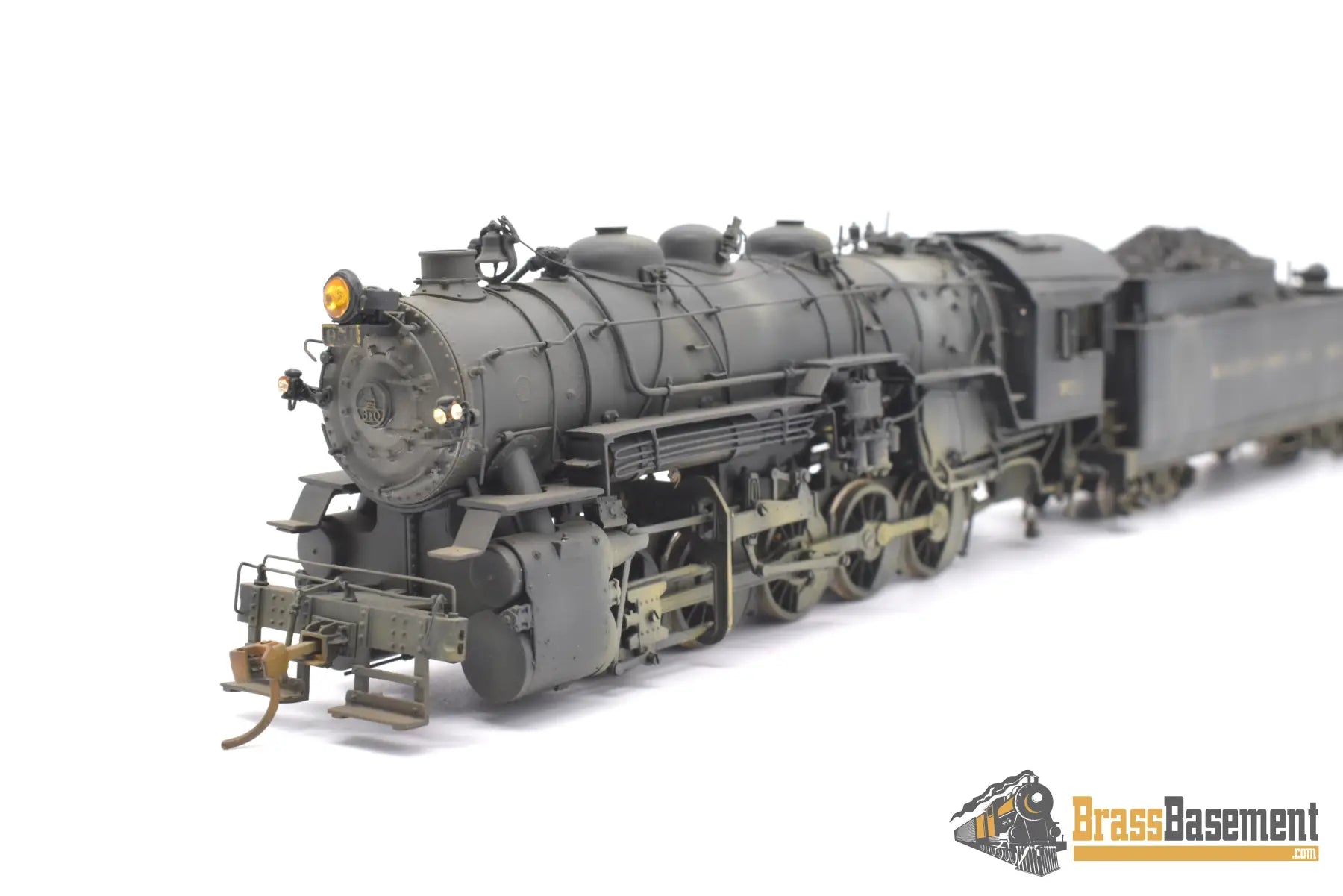 Ho Brass - Westside Baltimore & Ohio B&O U - 1 0 - 10 - 0 Custom Painted Samhongsa Steam