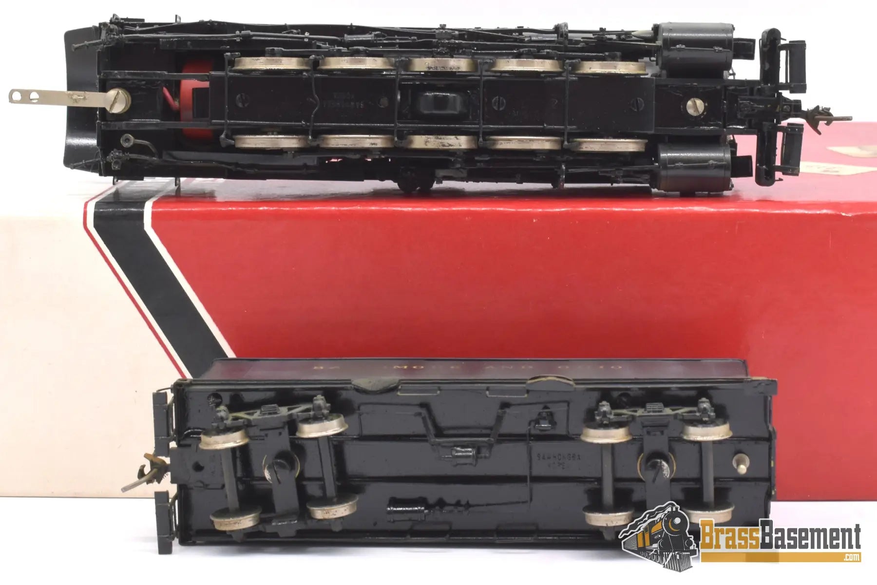 Ho Brass - Westside Baltimore & Ohio B&O U - 1 0 - 10 - 0 Custom Painted Samhongsa Steam