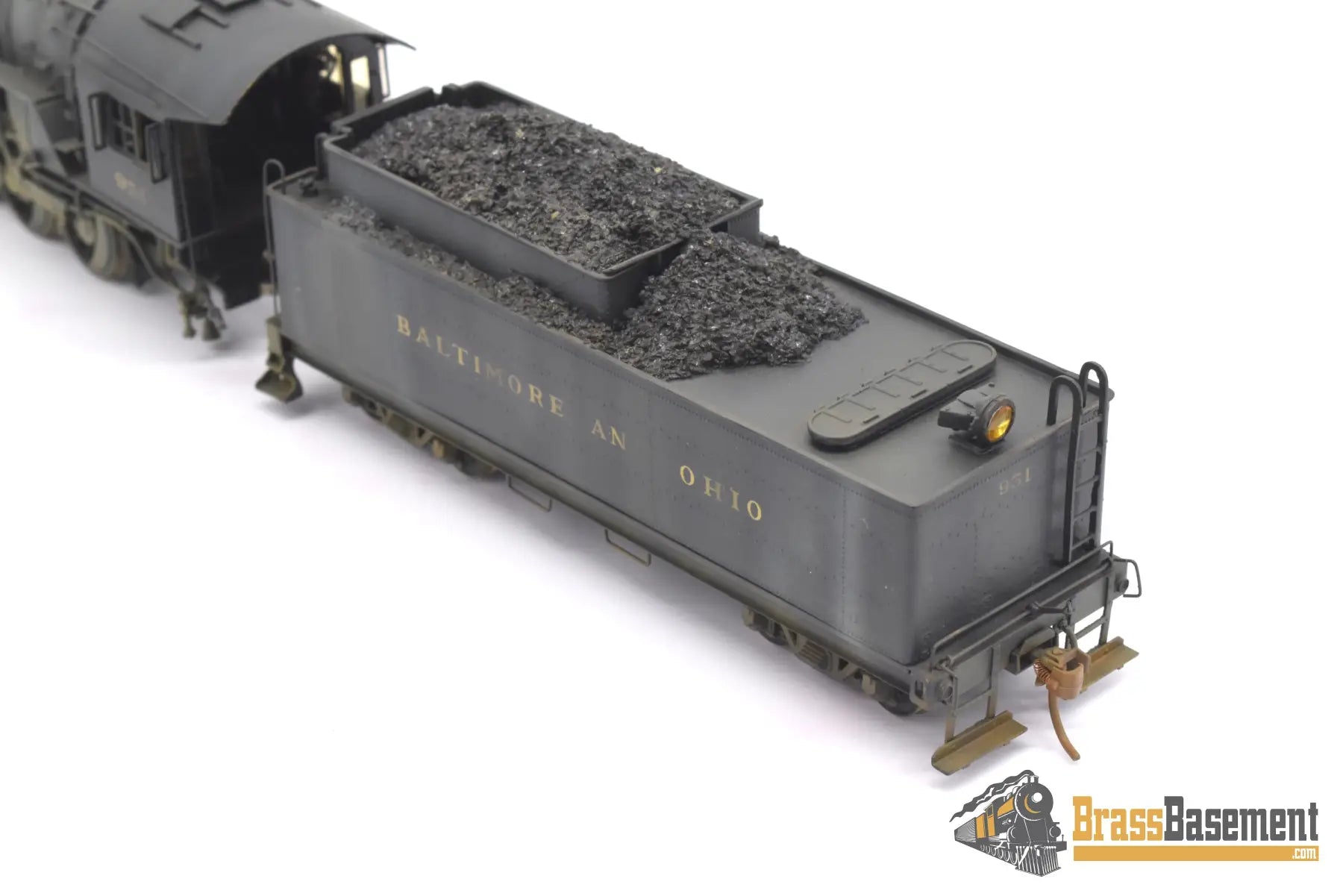 Ho Brass - Westside Baltimore & Ohio B&O U - 1 0 - 10 - 0 Custom Painted Samhongsa Steam