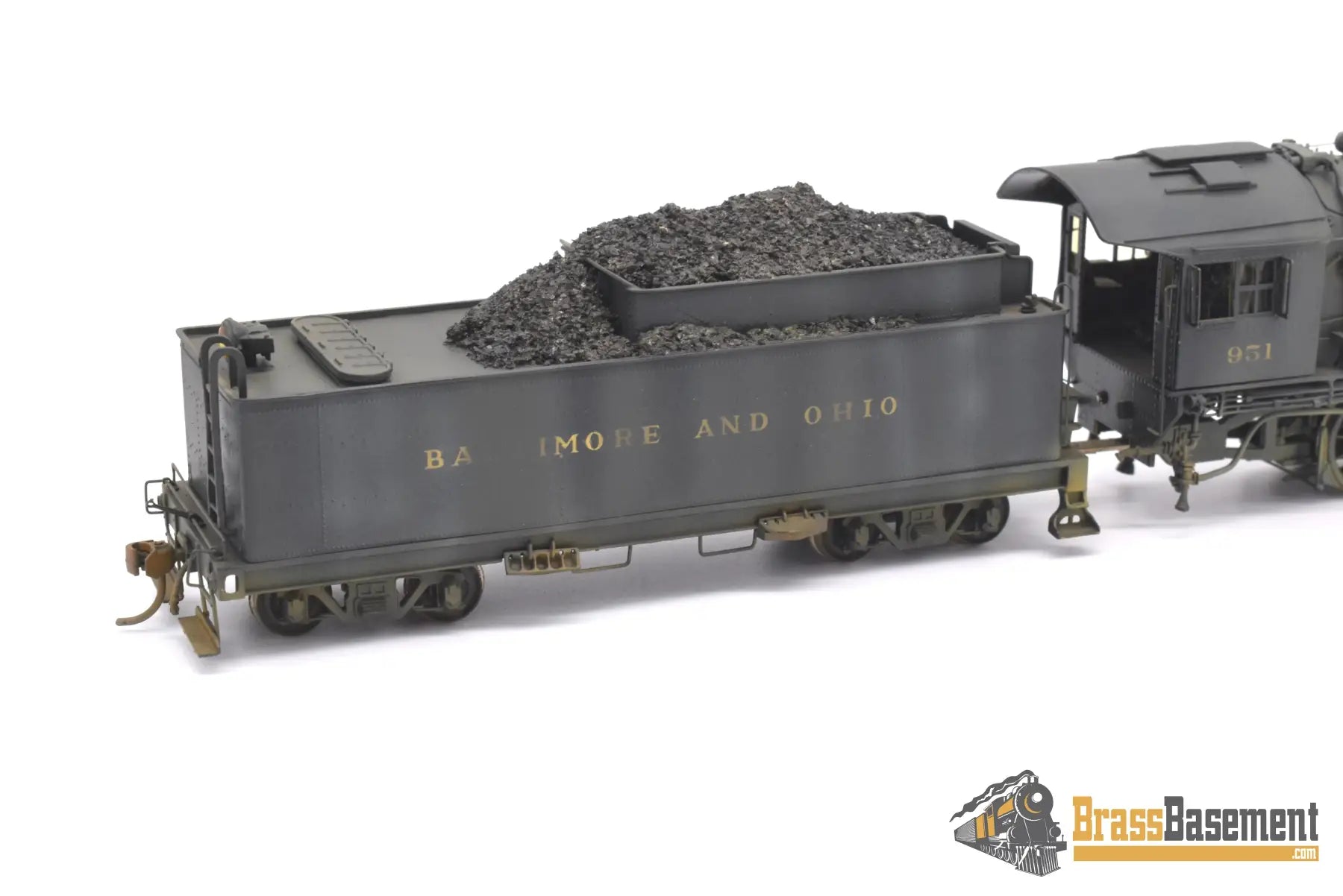 Ho Brass - Westside Baltimore & Ohio B&O U - 1 0 - 10 - 0 Custom Painted Samhongsa Steam