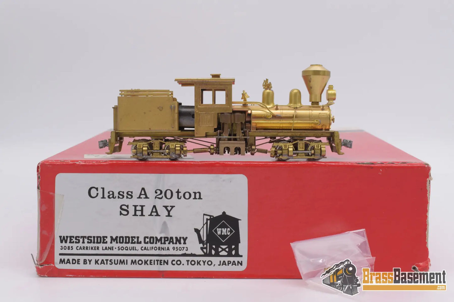 Ho Brass - Westside Class A 20 - Ton Shay Unpainted/Excellent Runner Steam