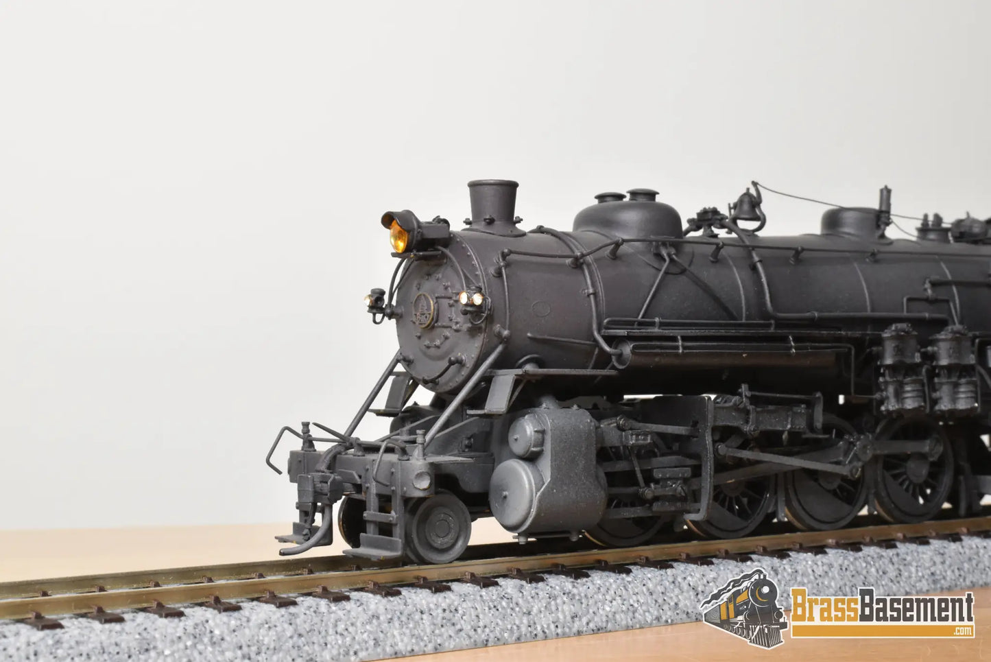HO Brass - Westside MO-066 Baltimore & Ohio B&O Q-4B 2-8-2 #4633 w/ Aux Tender - Samhongsa Steam