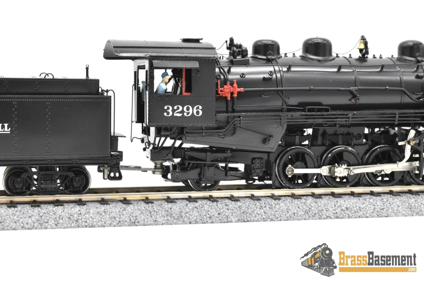 HO Brass Westside Models Long Bell Lumber 2 8 2 #3296 MK 10 Pro Paint Samhongsa Steam