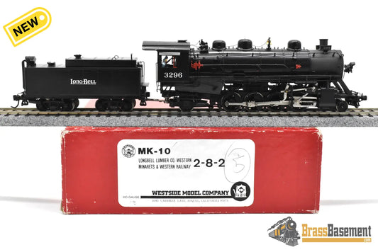 HO Brass Westside Models Long Bell Lumber 2 8 2 #3296 MK 10 Pro Paint Samhongsa Steam